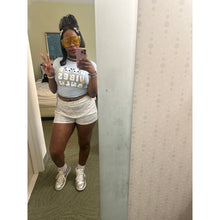 Load image into Gallery viewer, Silver Sequin Shorts
