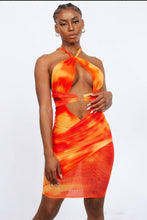 Load image into Gallery viewer, &quot;Anja&quot;  Halter Top Mini Dress
