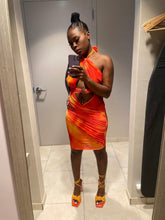 Load image into Gallery viewer, &quot;Anja&quot;  Halter Top Mini Dress

